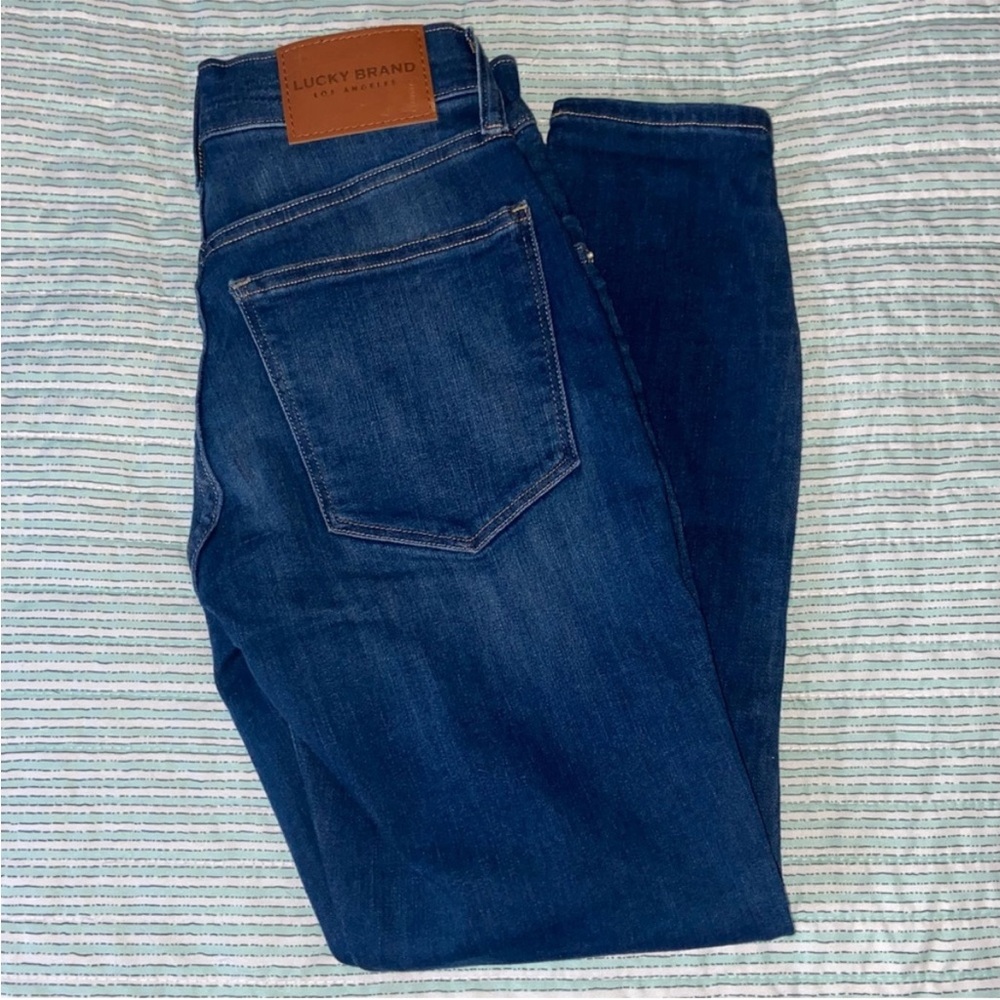 LUCKY BRAND Mid-rise Ava Crop Jeans
